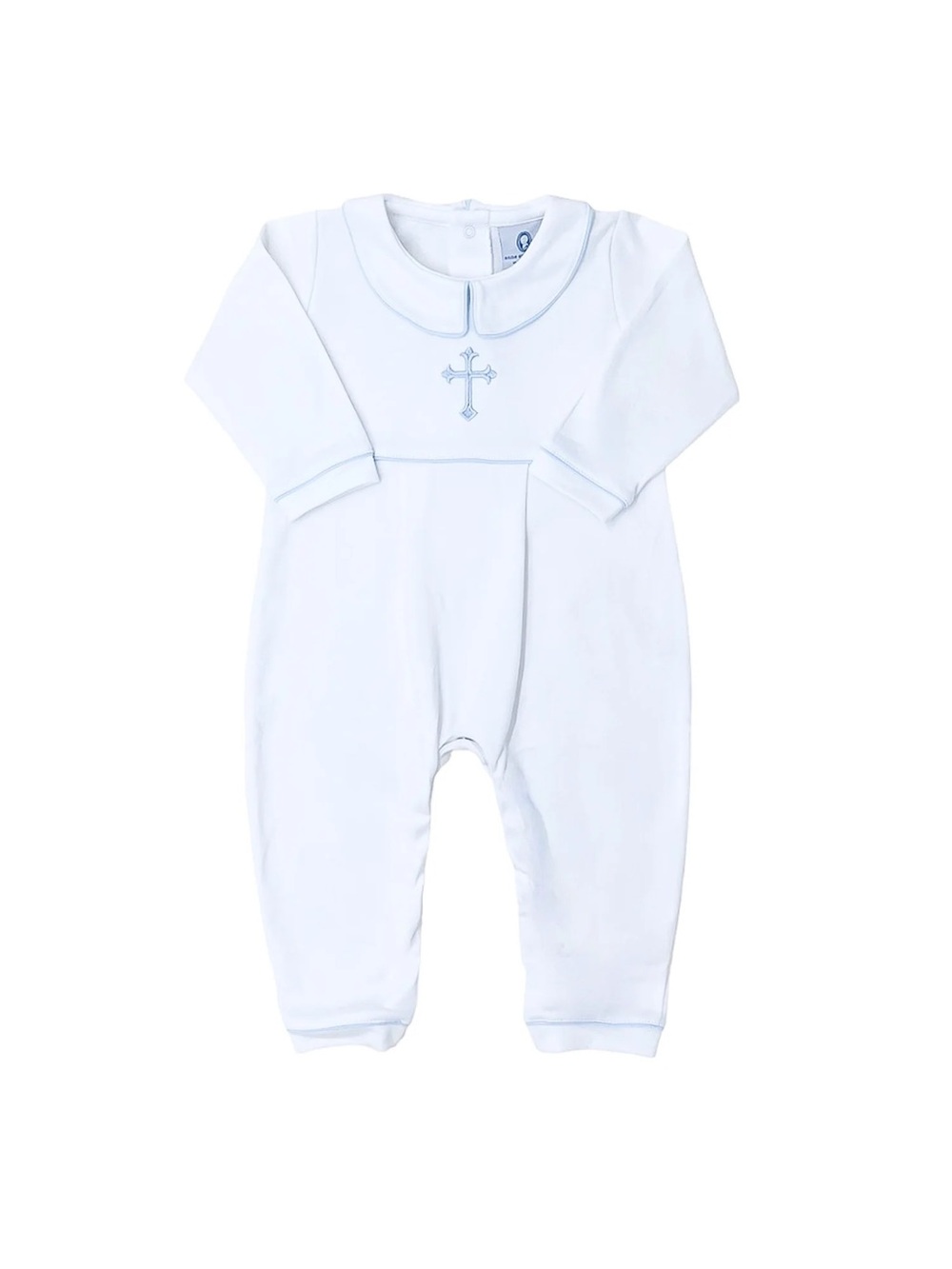 Luke Long Sleeve/Long Pants Baptism Romper